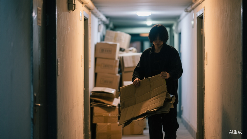 一个人的“废纸板战争”